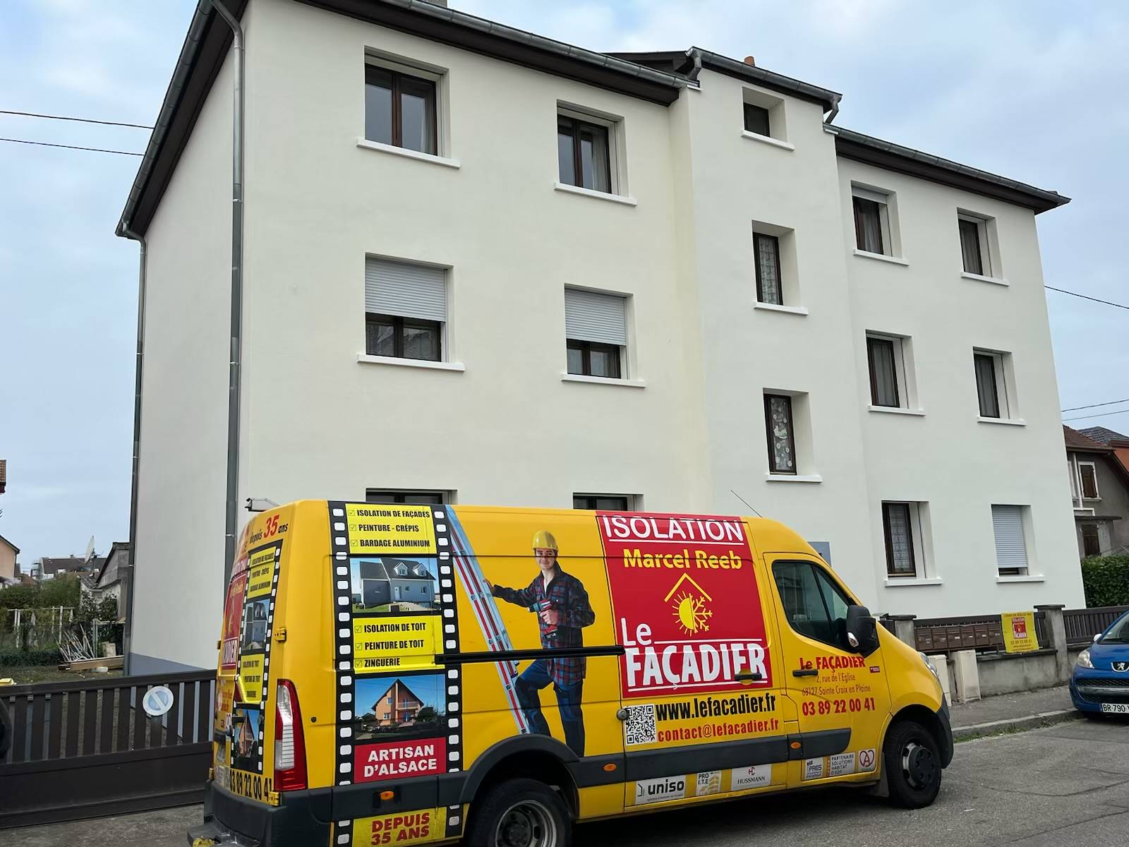 PHOTO_18 | Le Façadier Alsace Entreprise de ravalement de façade et peinture extérieure dans le Haut-Rhin, le Bas-Rhin et le Territoire de Belfort Cernay 3