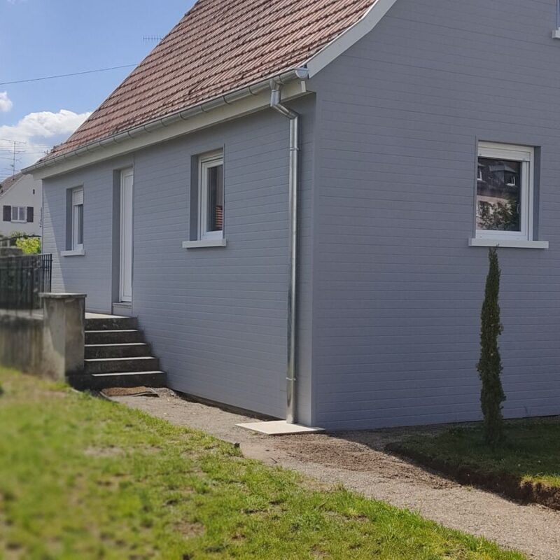 Protection de façade uniso Illzach 1