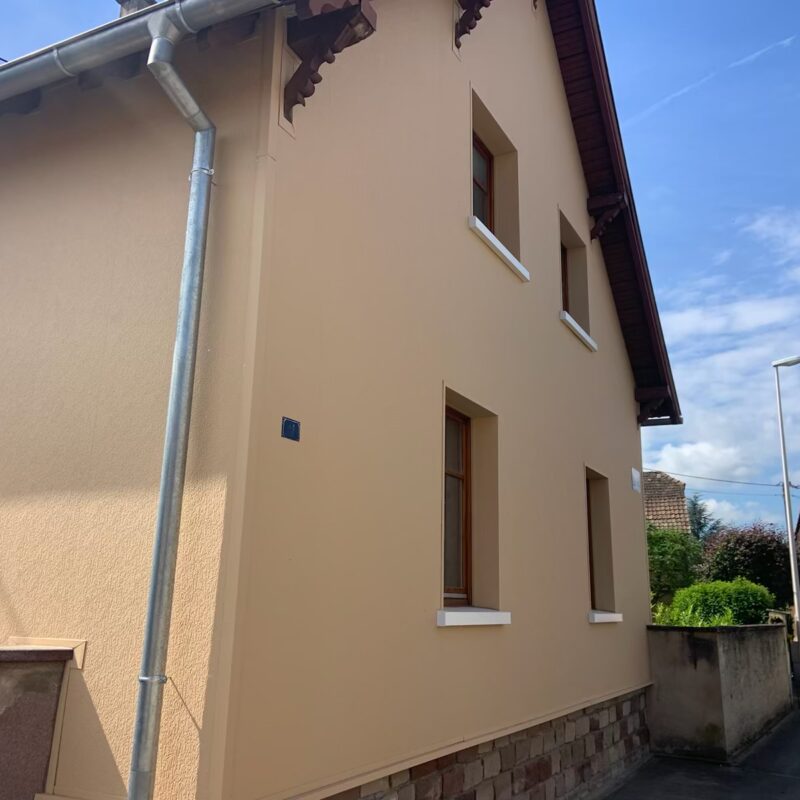 Protection de façade uniso Cernay 14