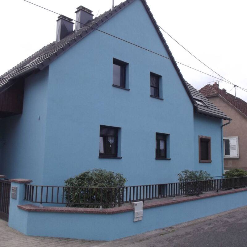 Ravalement de façade Illzach 1